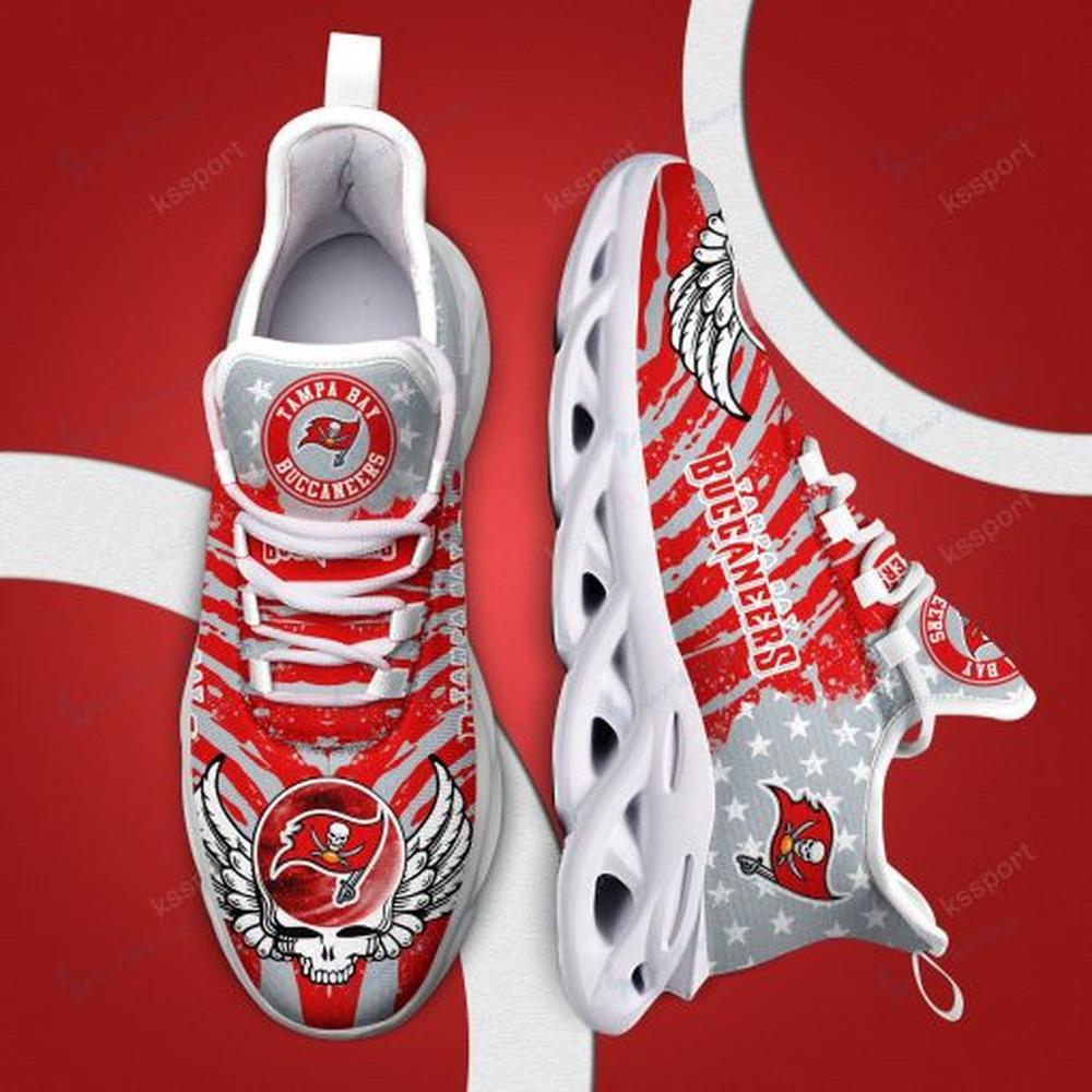 Ideafootwear Tampa Bay Buccaneers Max Soul Shoes Sneakers For Men And Women 60