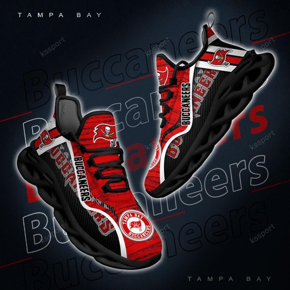 Ideafootwear Tampa Bay Buccaneers Max Soul Shoes Sneakers For Men And Women 16