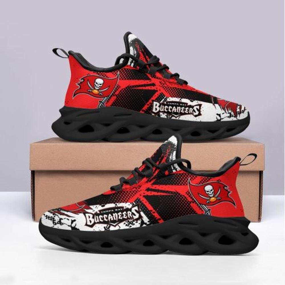 Ideafootwear Tampa Bay Buccaneers Max Soul Shoes Sneakers For Men And Women 7