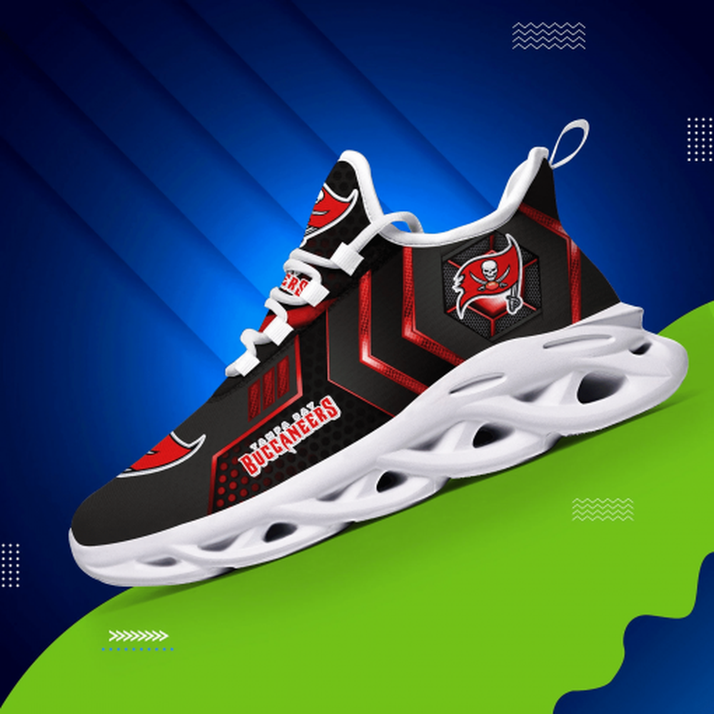 Ideafootwear Tampa Bay Buccaneers Max Soul Shoes Sneakers For Men And Women 57