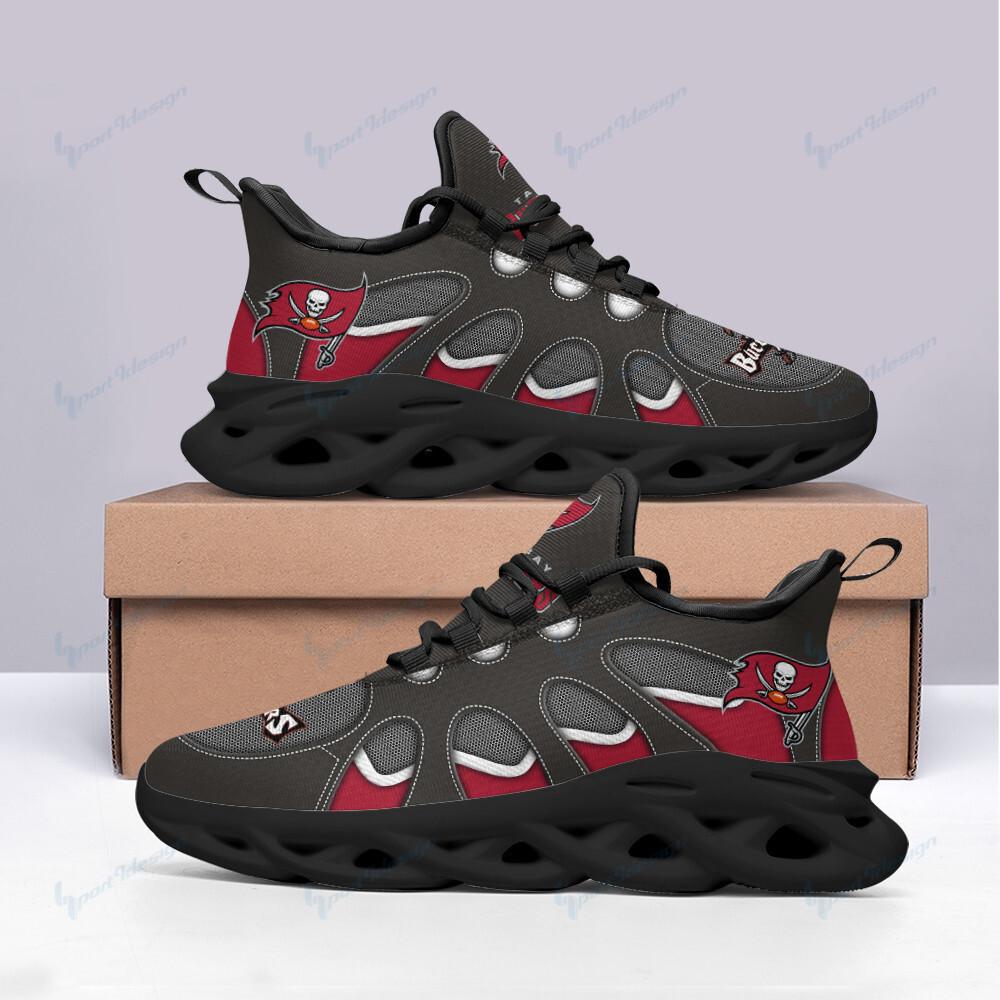Ideafootwear Tampa Bay Buccaneers Max Soul Shoes Sneakers For Men And Women 19
