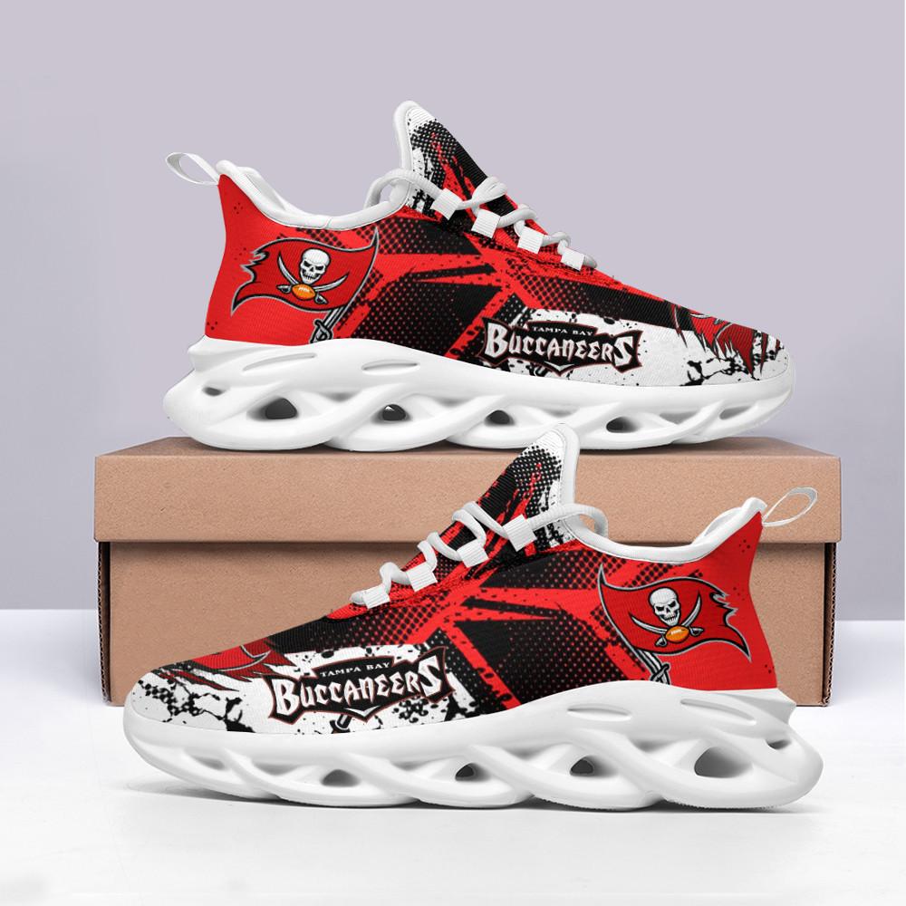 Ideafootwear Tampa Bay Buccaneers Max Soul Shoes Sneakers For Men And Women 7