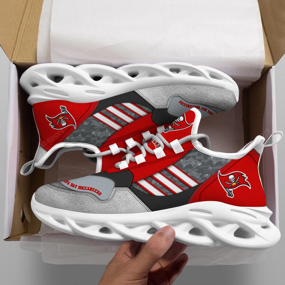 Ideafootwear Tampa Bay Buccaneers Max Soul Shoes Sneakers For Men And Women 15