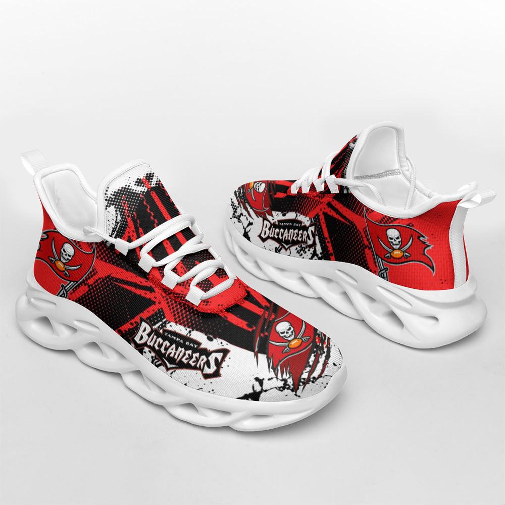 Ideafootwear Tampa Bay Buccaneers Max Soul Shoes Sneakers For Men And Women 7