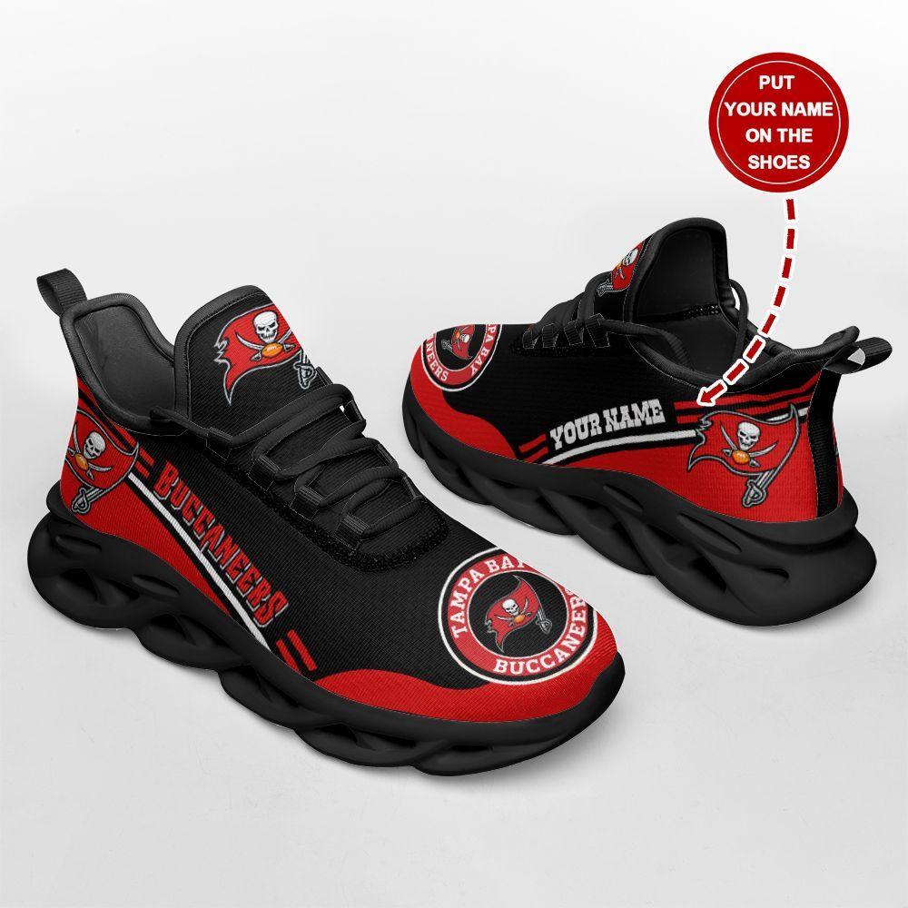 Ideafootwear Tampa Bay Buccaneers Max Soul Shoes Sneakers For Men And Women 33