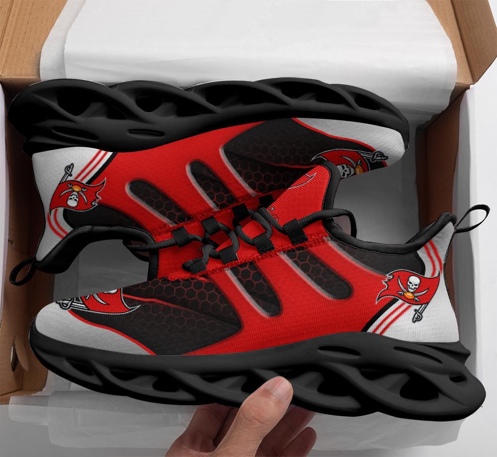 Ideafootwear Tampa Bay Buccaneers Max Soul Shoes Sneakers For Men And Women 14
