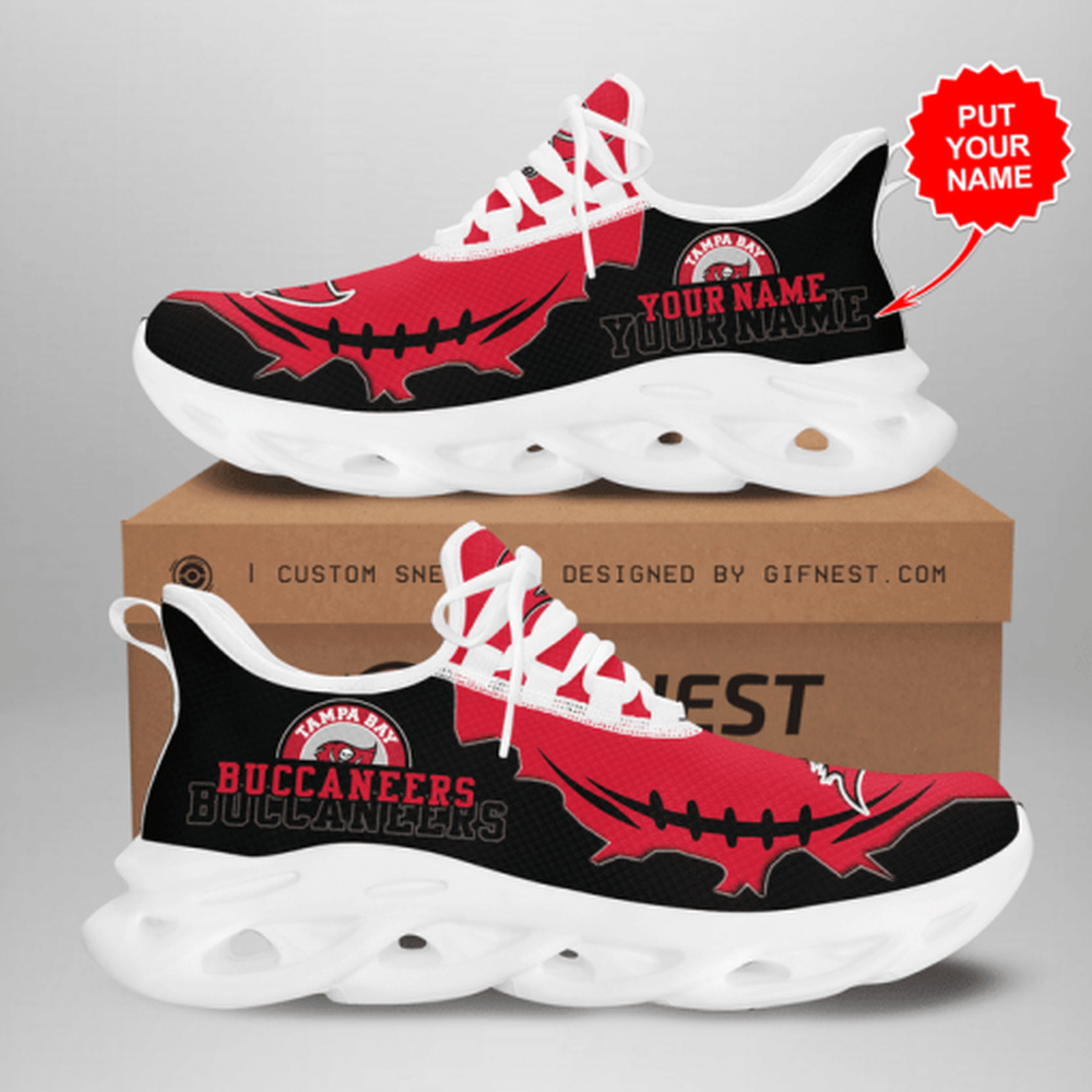 Ideafootwear Tampa Bay Buccaneers Max Soul Shoes Sneakers For Men And Women 55