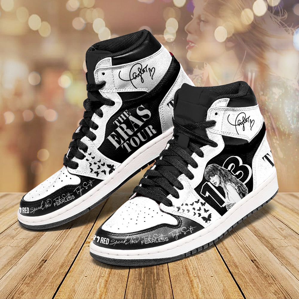 Ideafootwear Taylor Swift AJ1 High Sneakers Shoes For Men And Women 16