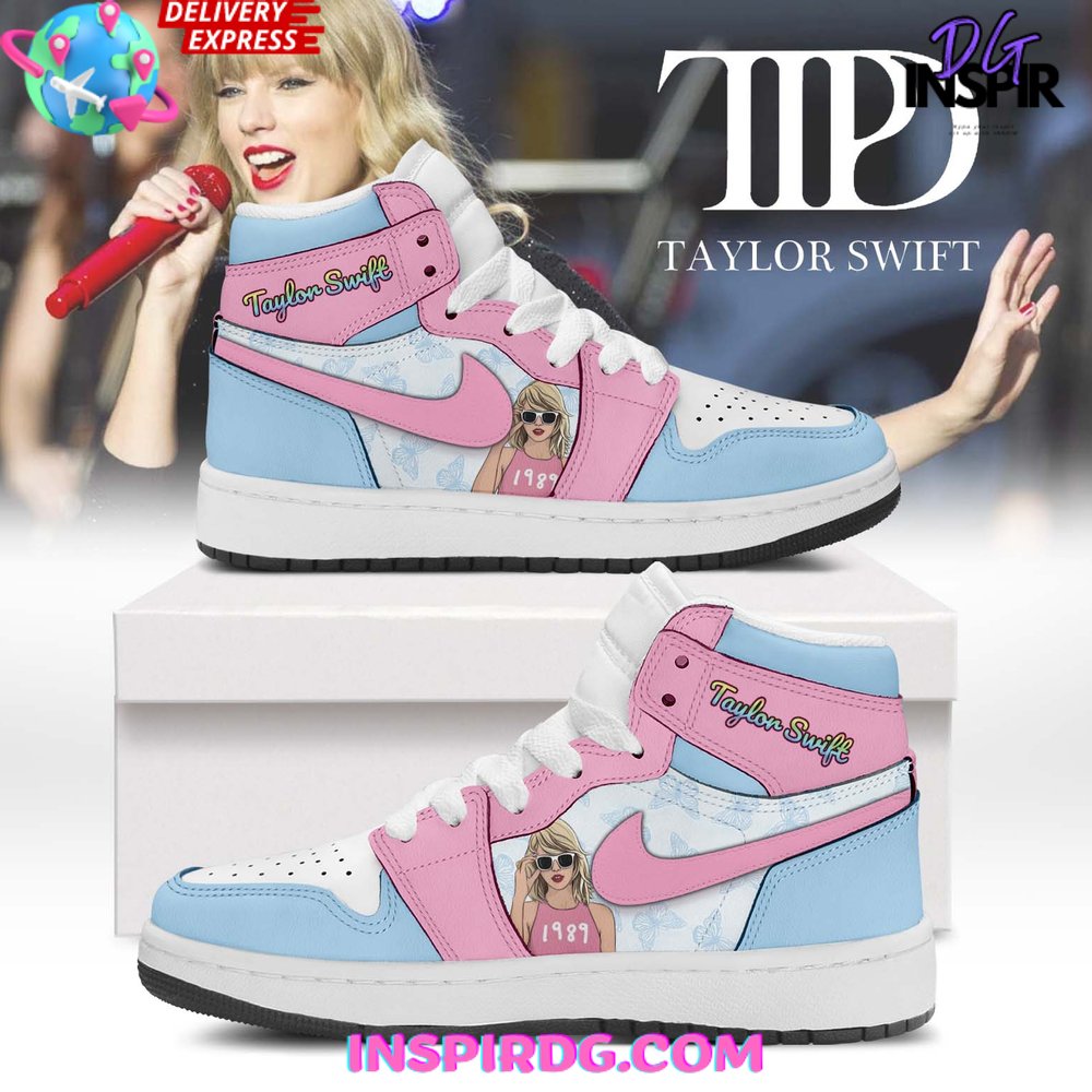 Ideafootwear Taylor Swift AJ1 High Sneakers Shoes For Men And Women 36