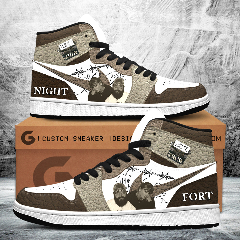 Ideafootwear Taylor Swift AJ1 High Sneakers Shoes For Men And Women 18