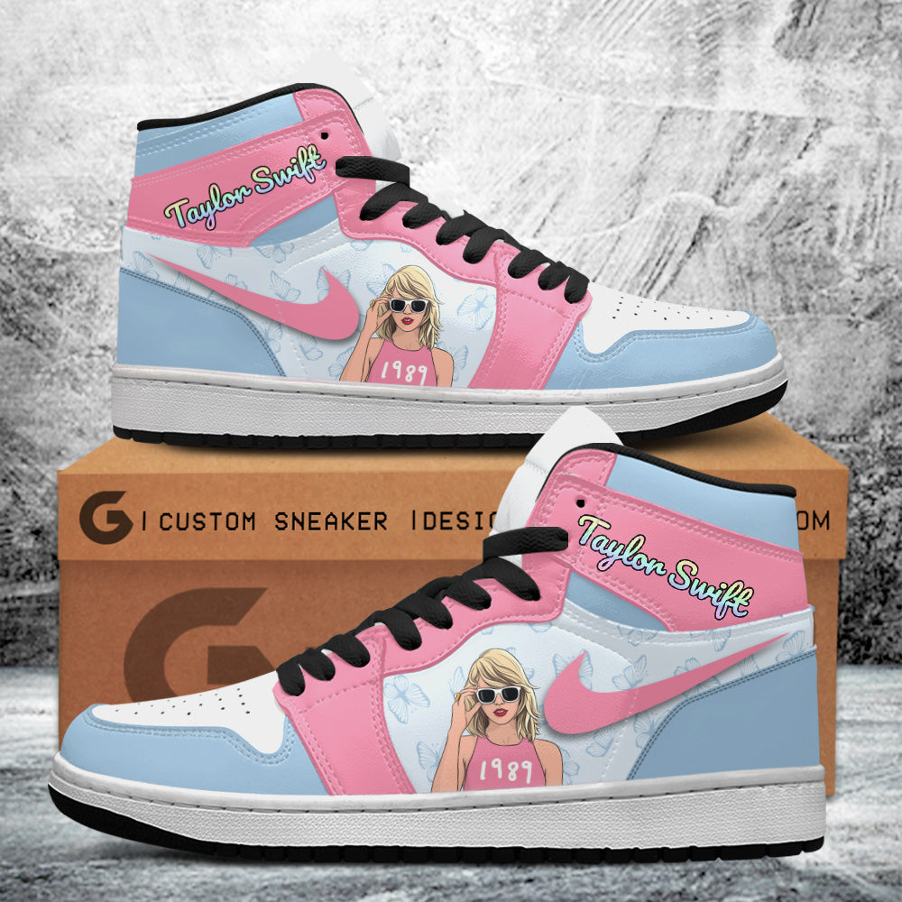 Ideafootwear Taylor Swift AJ1 High Sneakers Shoes For Men And Women 23