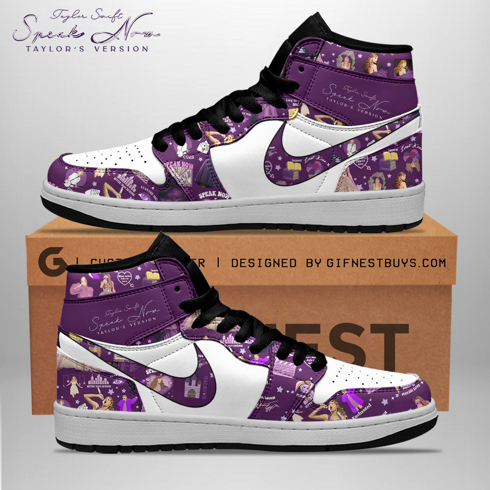 Ideafootwear Taylor Swift AJ1 High Sneakers Shoes For Men And Women 11