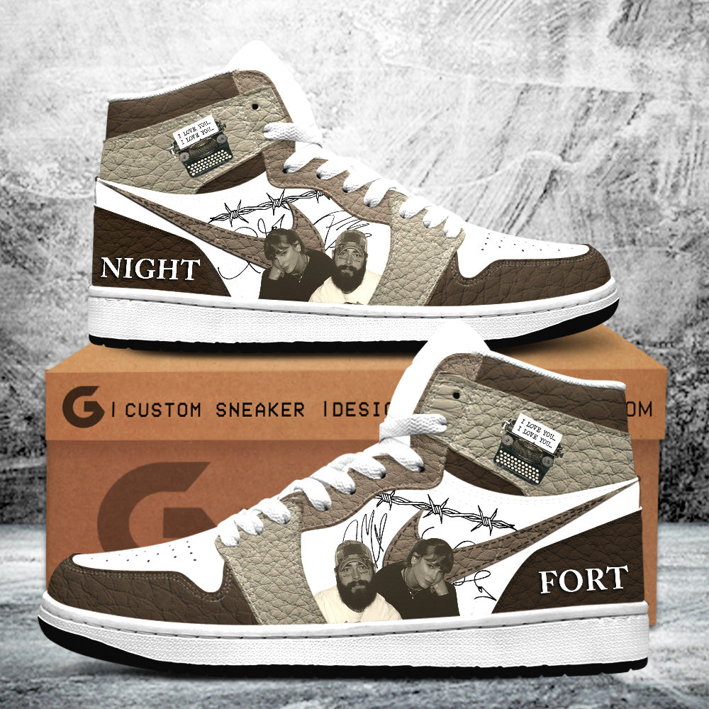 Ideafootwear Taylor Swift AJ1 High Sneakers Shoes For Men And Women 20