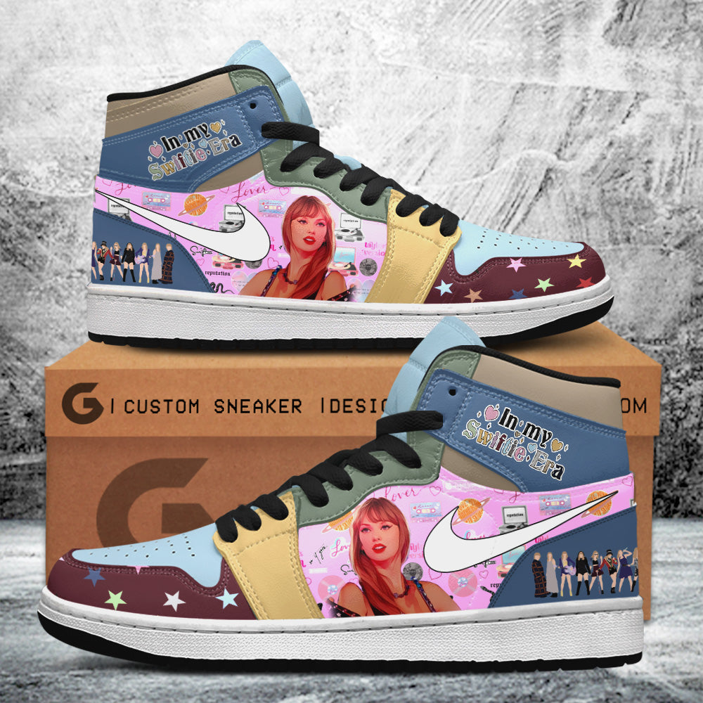 Ideafootwear Taylor Swift AJ1 High Sneakers Shoes For Men And Women 25