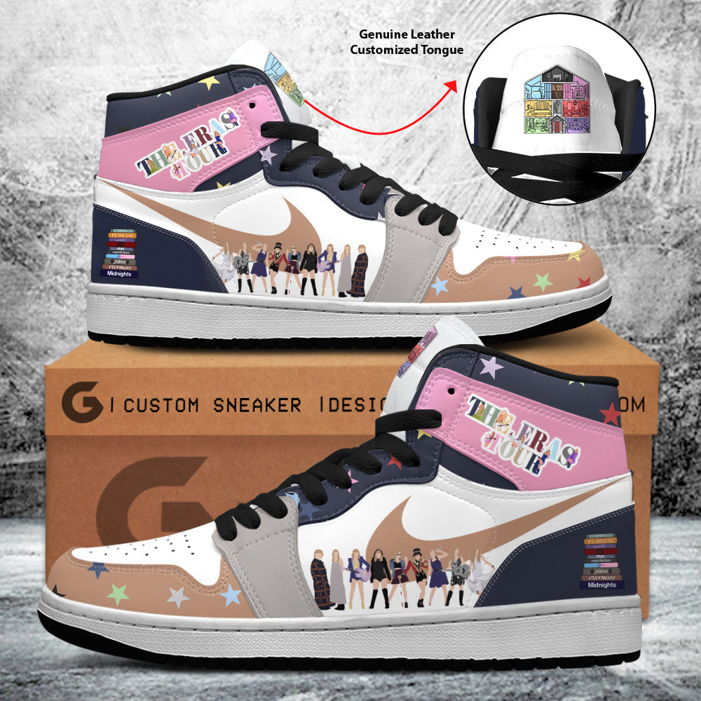Ideafootwear Taylor Swift AJ1 High Sneakers Shoes For Men And Women 15