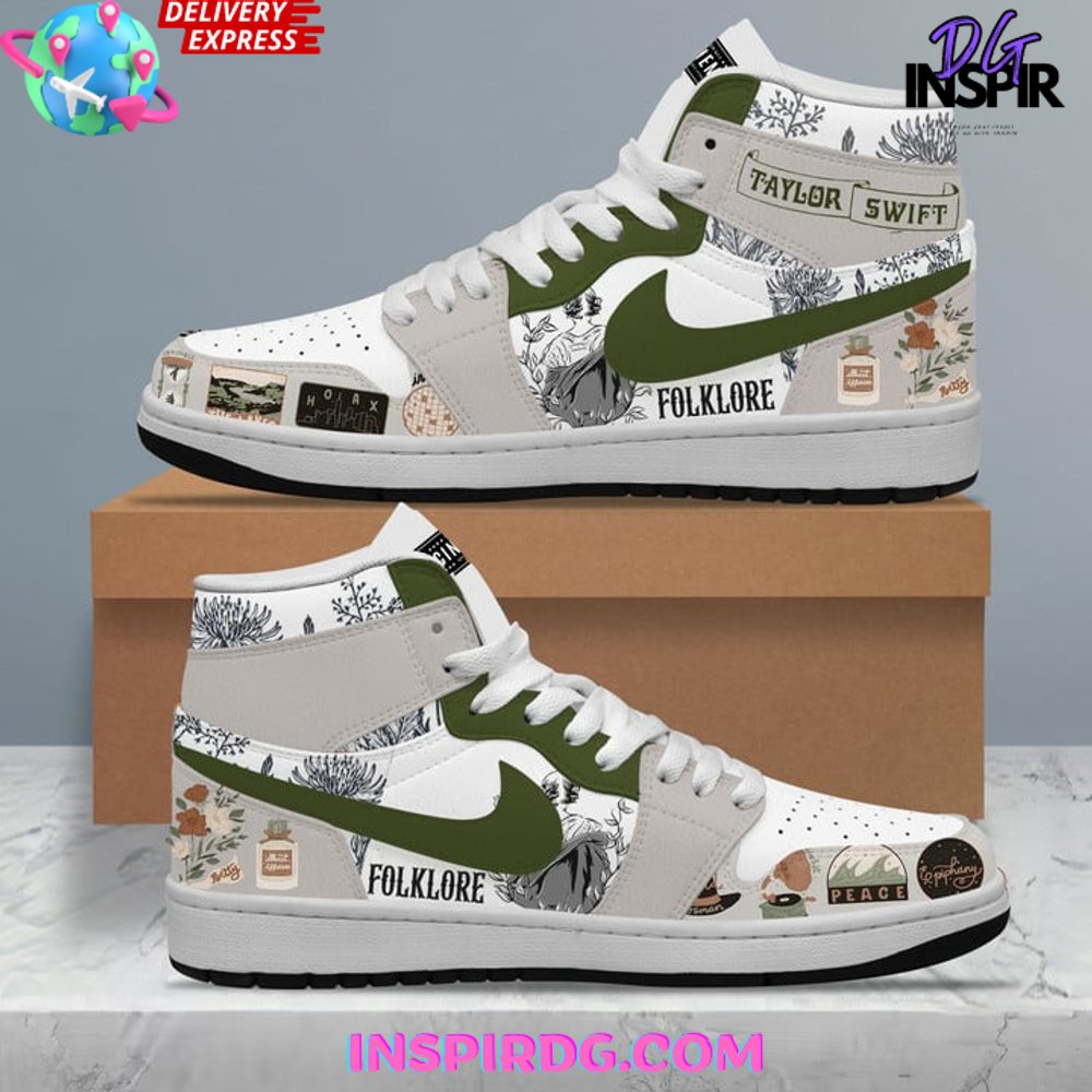 Ideafootwear Taylor Swift AJ1 High Sneakers Shoes For Men And Women 35