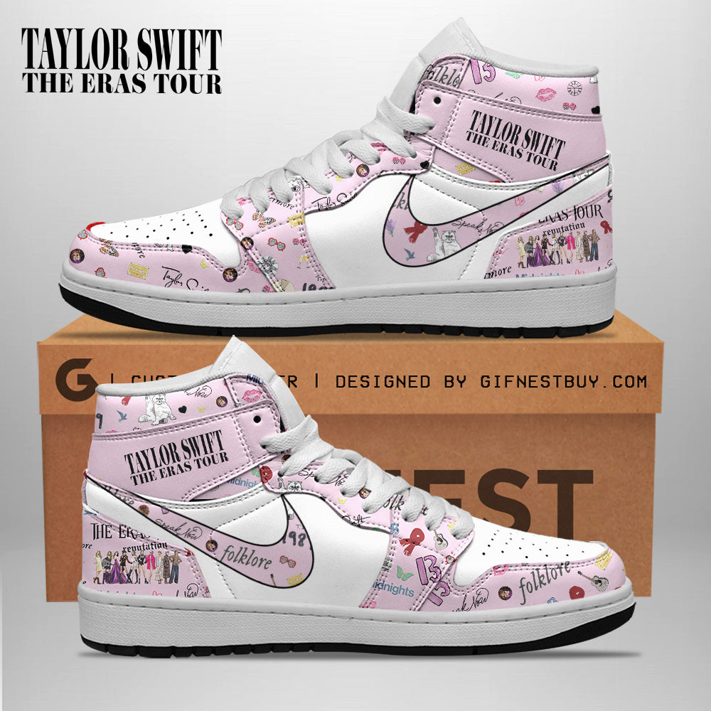 Ideafootwear Taylor Swift AJ1 High Sneakers Shoes For Men And Women 5