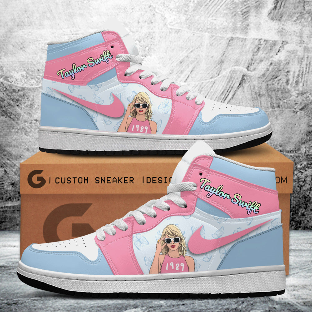 Ideafootwear Taylor Swift AJ1 High Sneakers Shoes For Men And Women 24