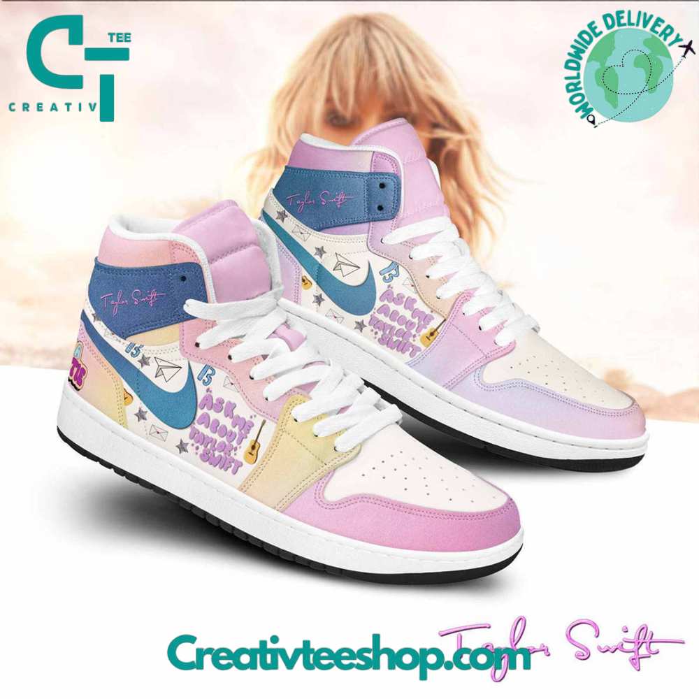 Ideafootwear Taylor Swift I'm A Swiftie AJ1 High Sneakers Shoes For Men And Women 1