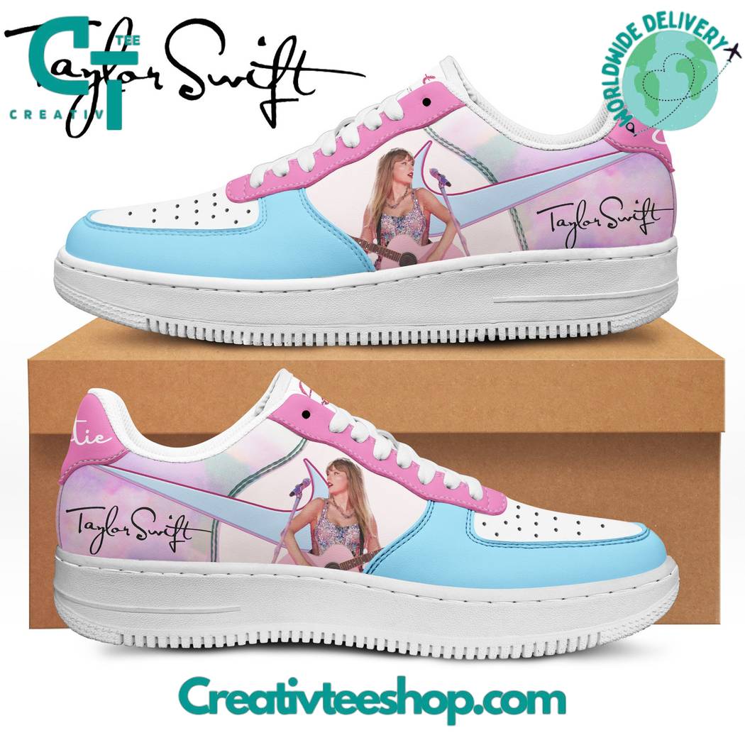 Ideafootwear Taylor Swift Pink Lover  Air Low-Top Sneakers Shoes For Men And Women 1