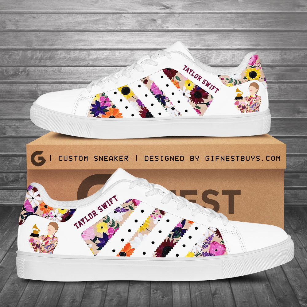 Ideafootwear Taylor Swift Skate Stan Shoes Sneakes For Men And Women 3