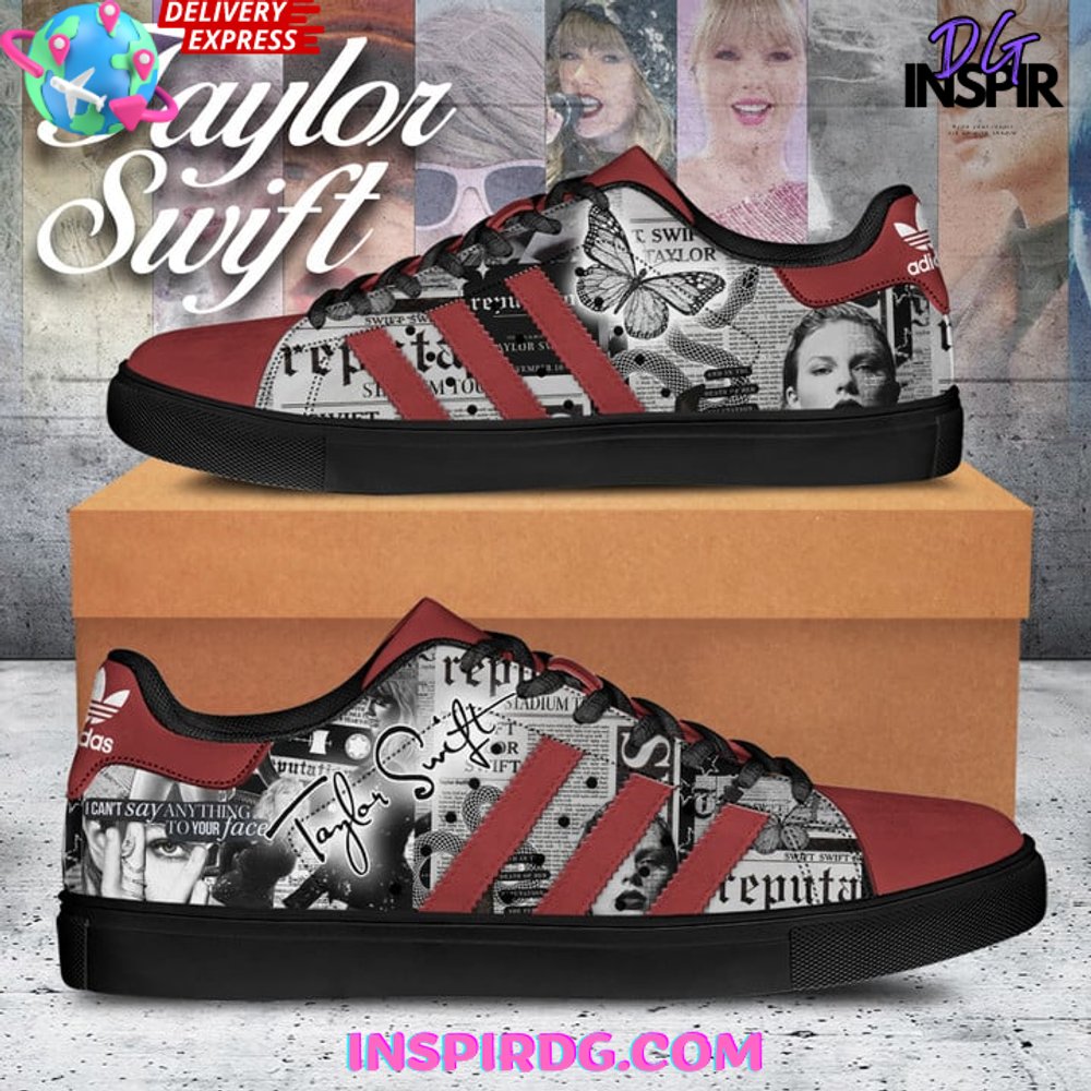 Ideafootwear Taylor Swift Skate Stan Shoes Sneakes For Men And Women 6