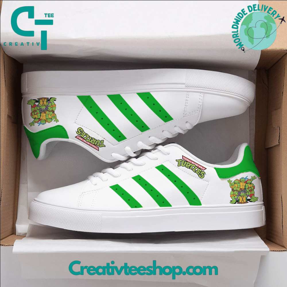 Ideafootwear Teenage Mutant Ninja Turtles Lover  Skate Stan Shoes Sneakes For Men And Women 1