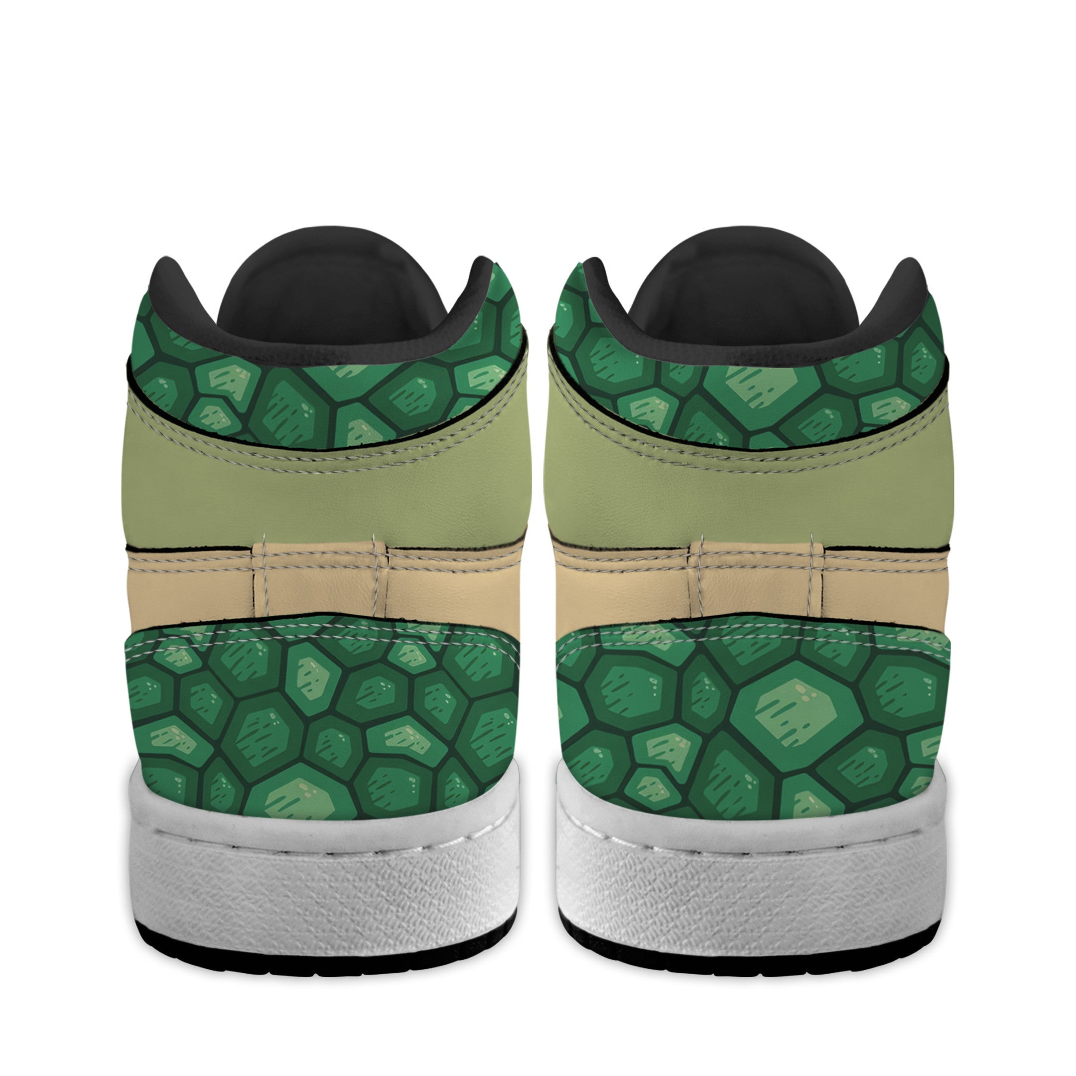 Ideafootwear Teenage Mutant Ninja Turtles AJ1 High Sneakers Shoes For Men And Women 9