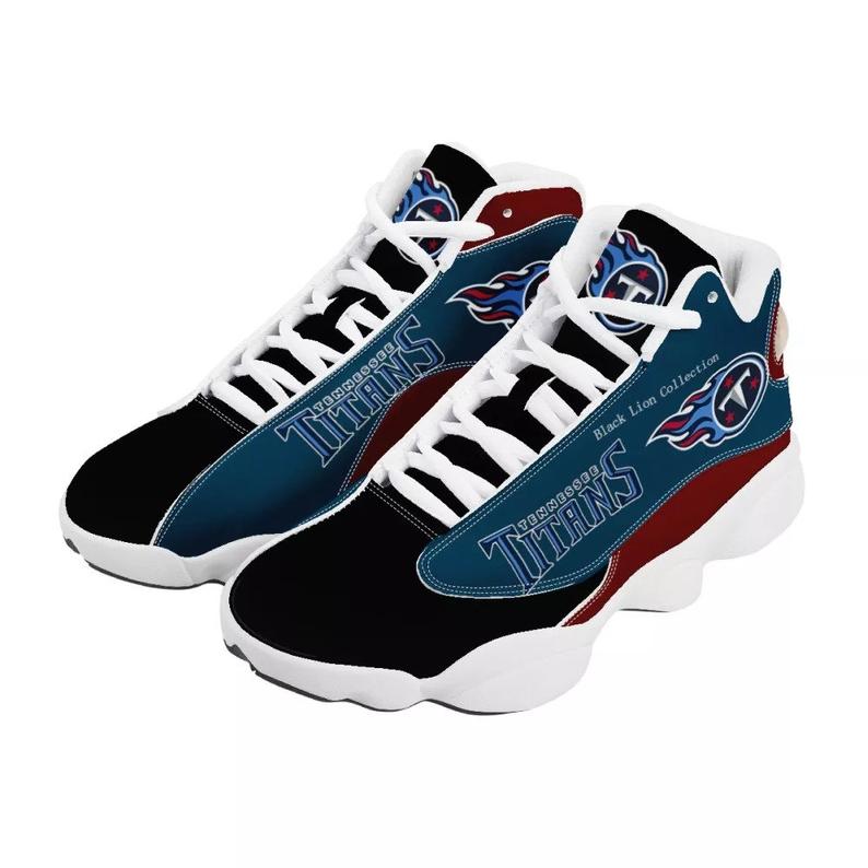 Ideafootwear Tennessee Titans AJ13 Sneakers Shoes For Men And Women 11