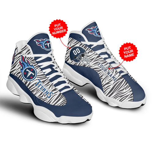 Ideafootwear Tennessee Titans AJ13 Sneakers Shoes For Men And Women 2