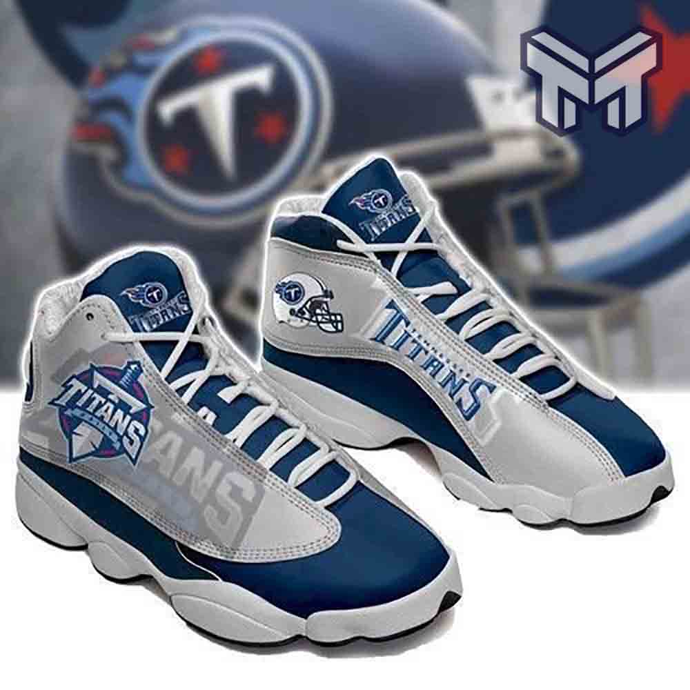 Ideafootwear Tennessee Titans AJ13 Sneakers Shoes For Men And Women 7
