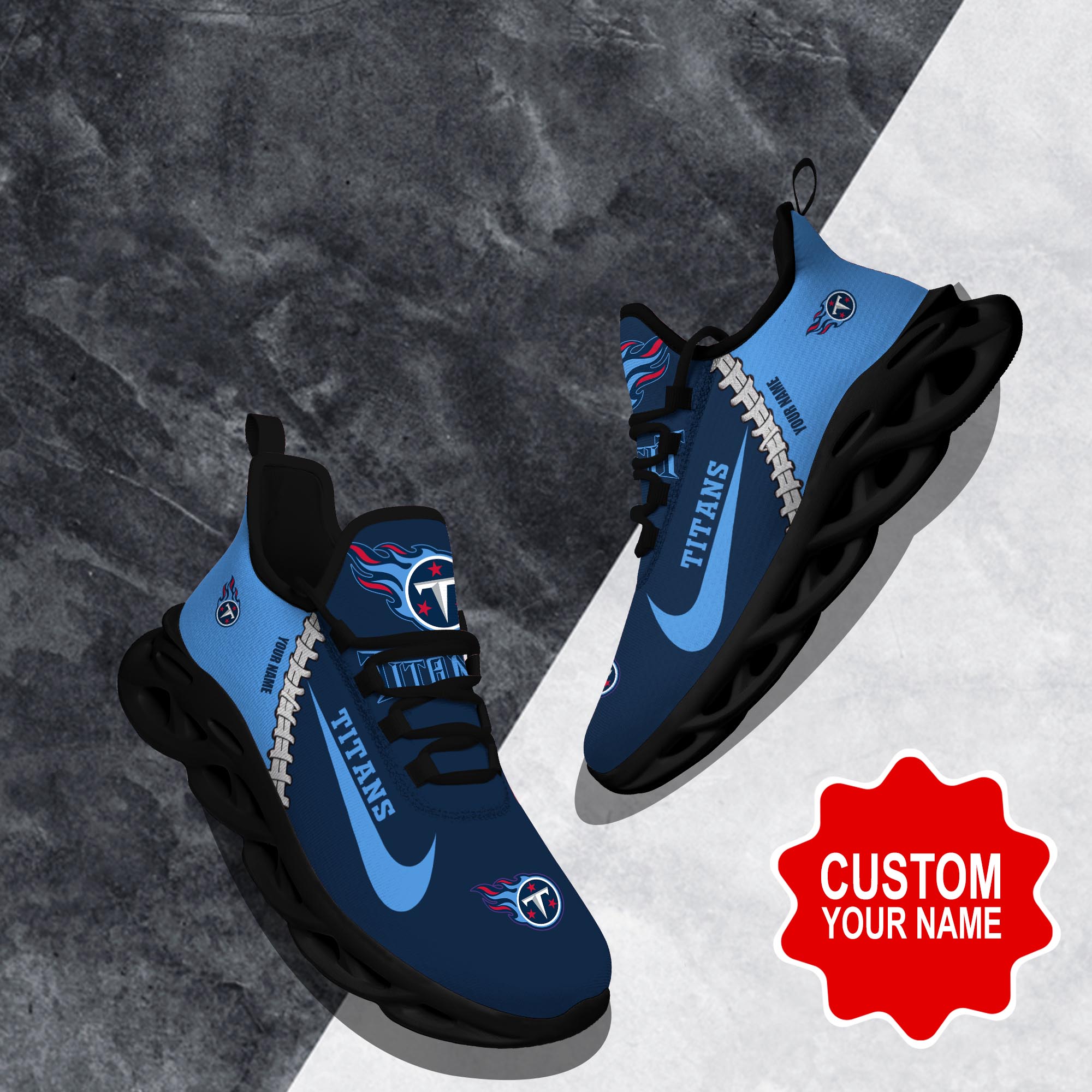 Ideafootwear Tennessee Titans Max Soul Shoes Sneakers For Men And Women 1