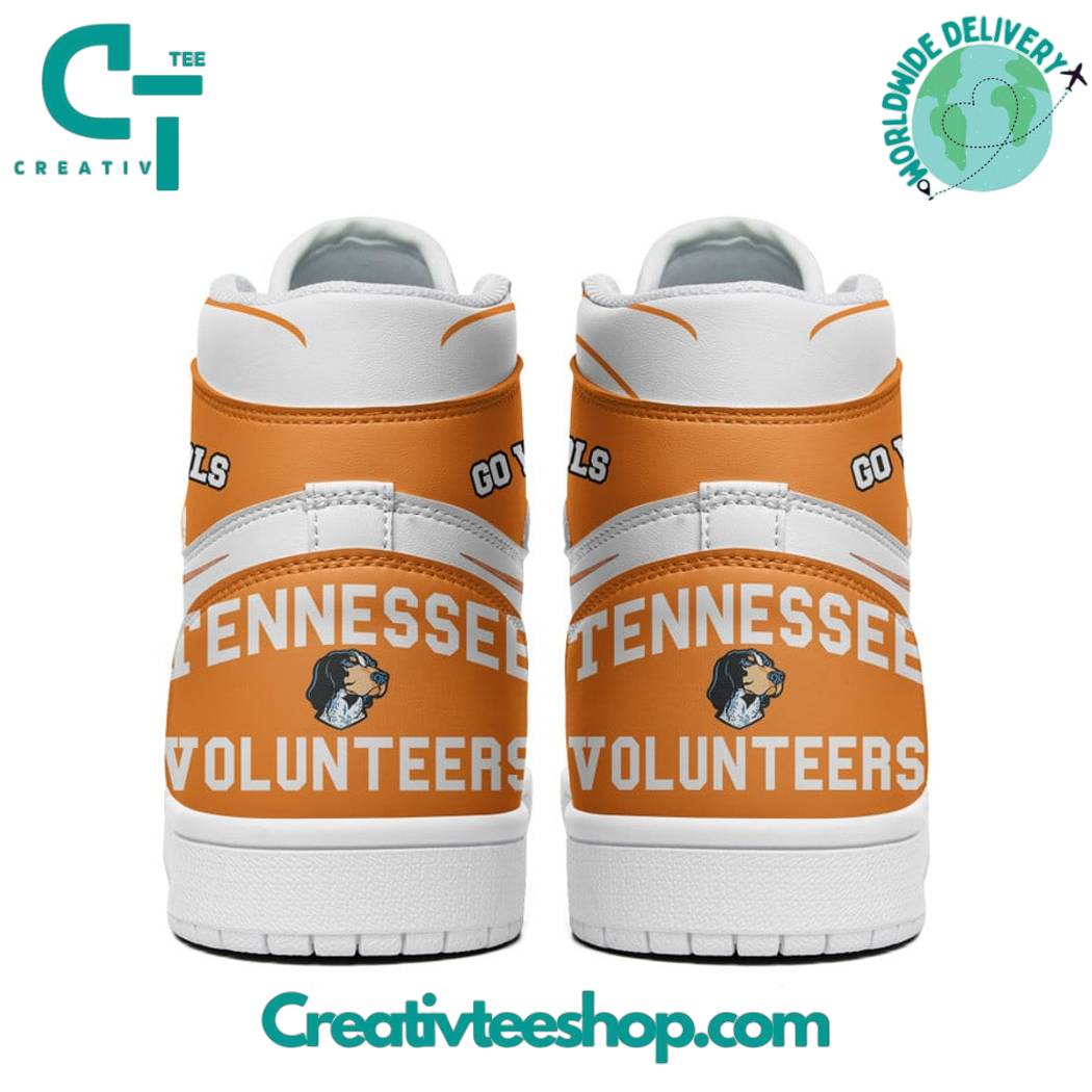 Ideafootwear Tennessee Volunteers AJ1 High Sneakers Shoes For Men And Women 13
