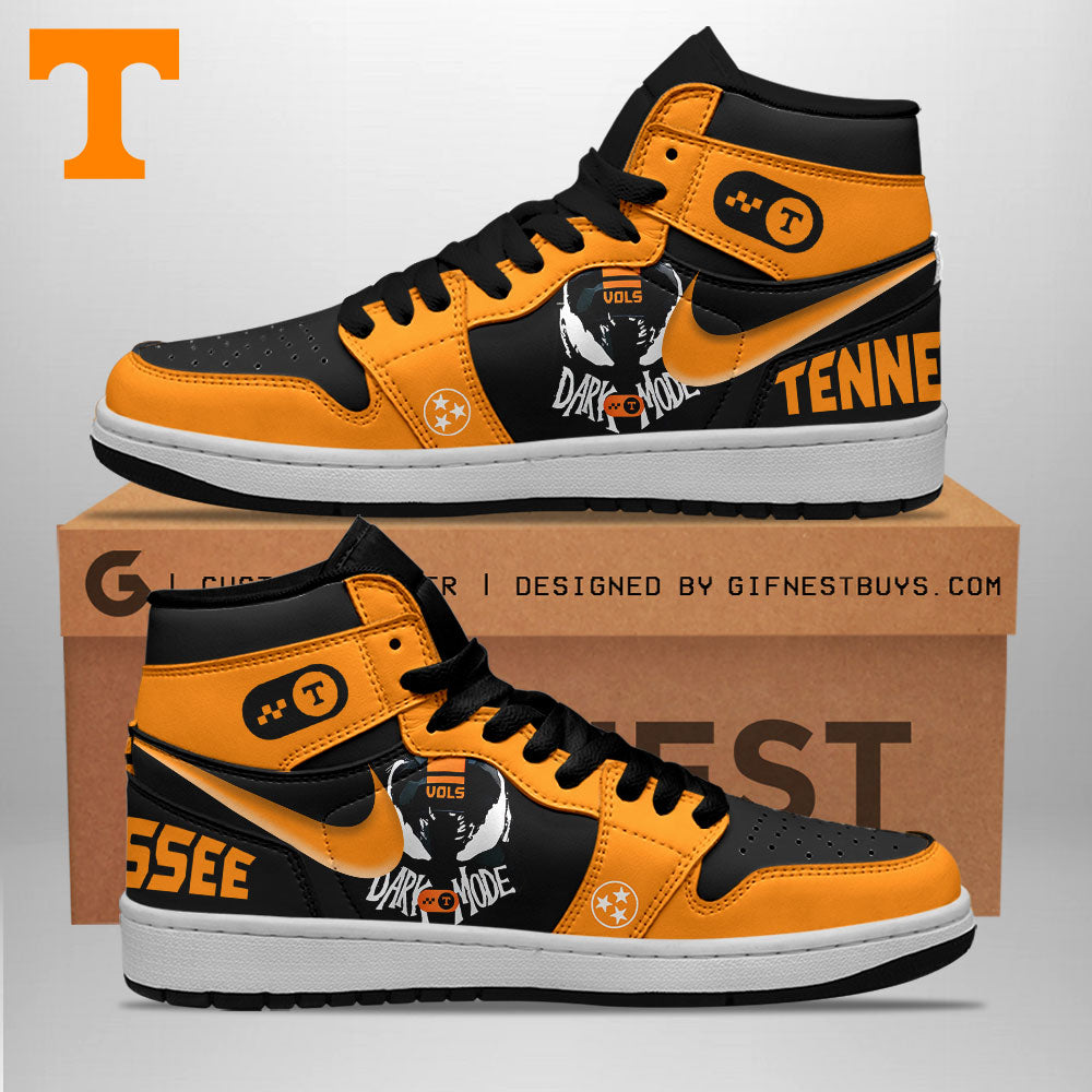 Ideafootwear Tennessee Volunteers AJ1 High Sneakers Shoes For Men And Women 7