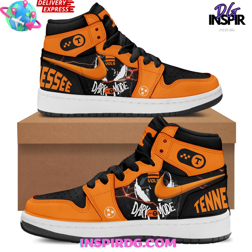 Ideafootwear Tennessee Volunteers AJ1 High Sneakers Shoes For Men And Women 10