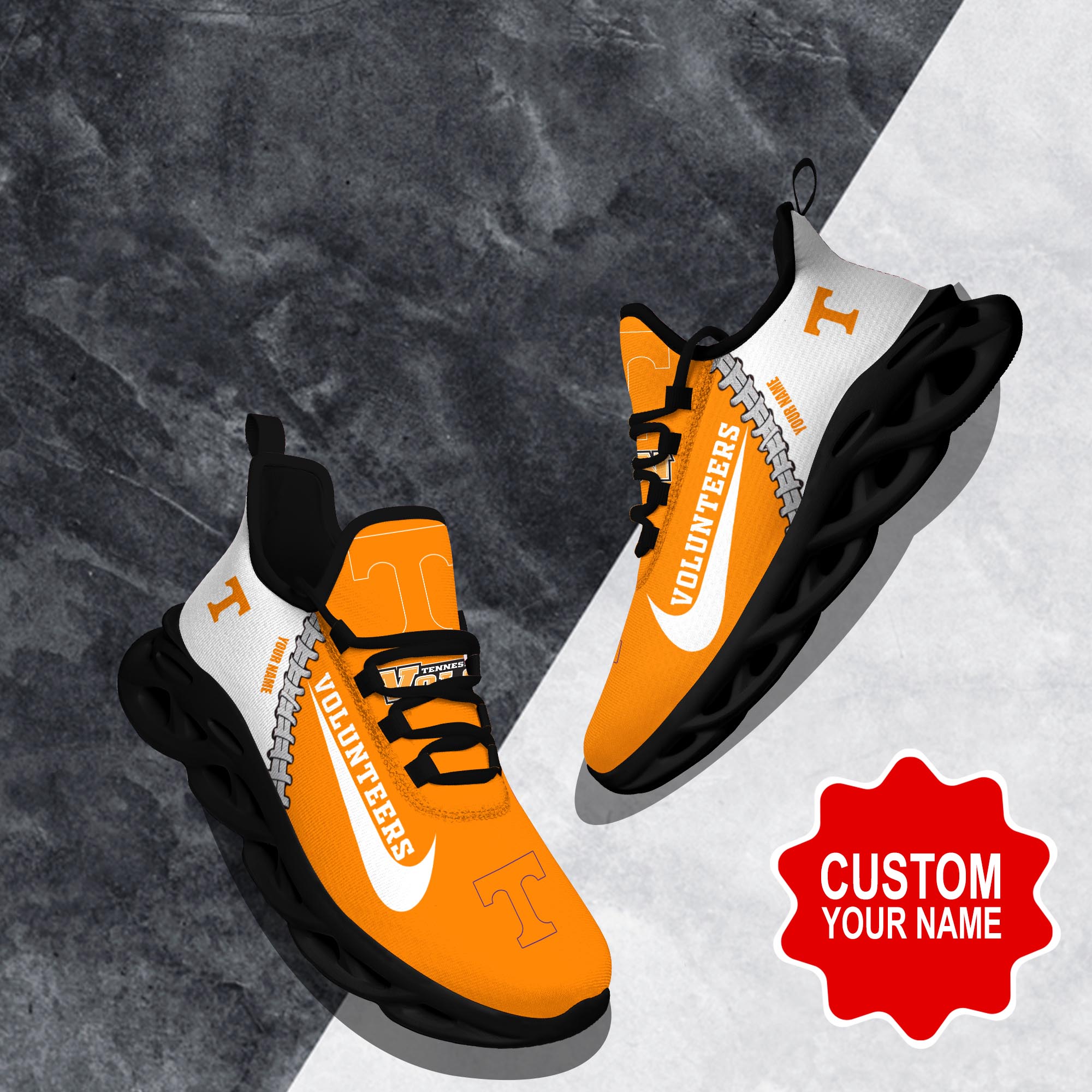 Ideafootwear Tennessee Volunteers Max Soul Shoes Sneakers For Men And Women 4