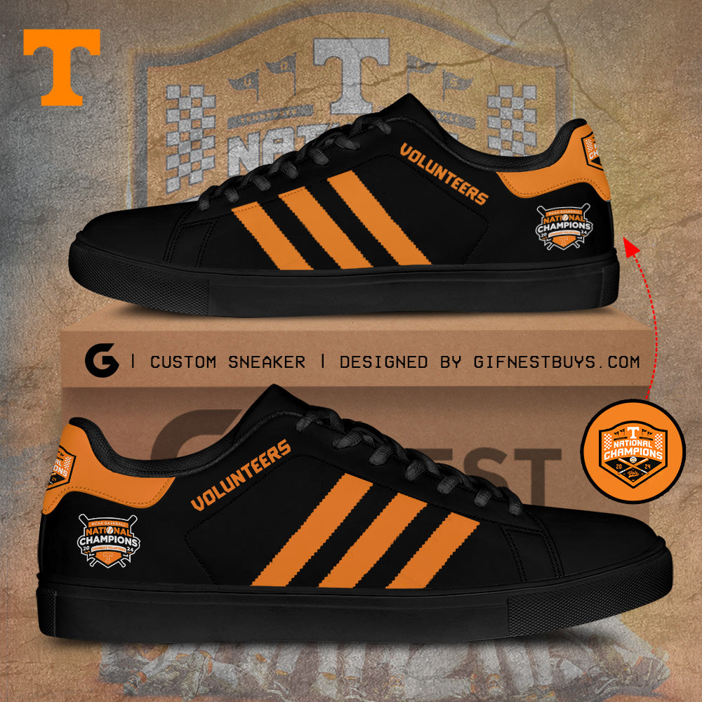 Ideafootwear Tennessee Volunteers Skate Stan Shoes Sneakes For Men And Women 5