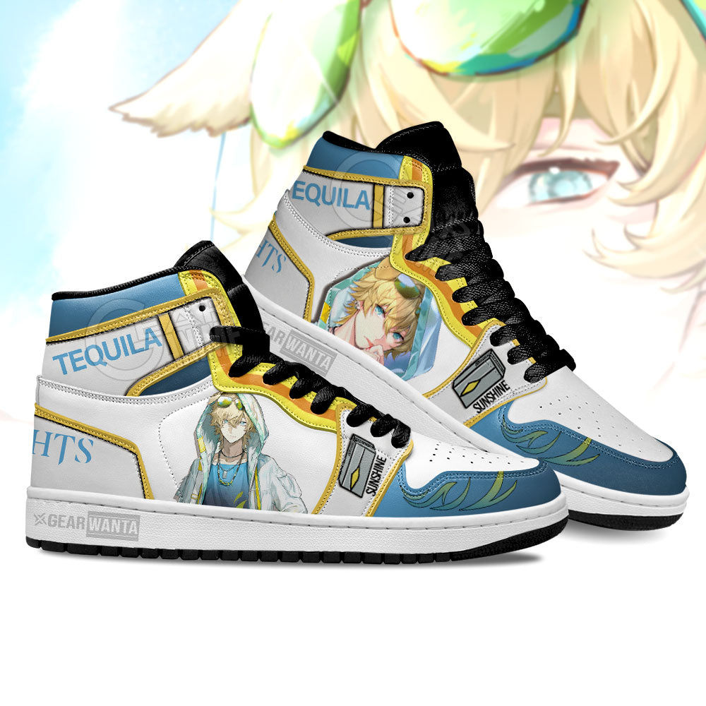 Ideafootwear Tequila Arknights AJ1 High Sneakers Shoes For Men And Women 1