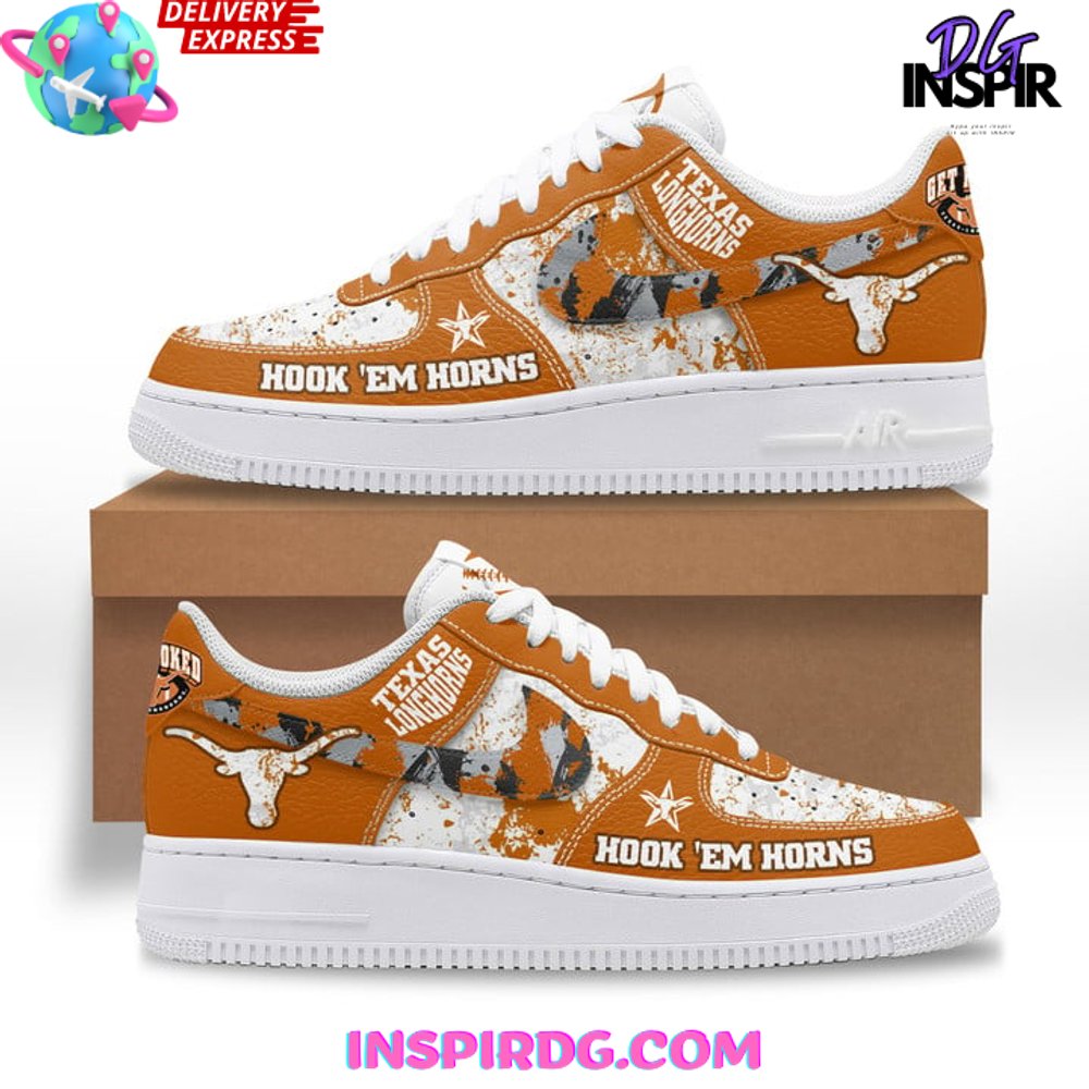 Ideafootwear Texas Longhorns Air Low-Top Sneakers Shoes For Men And Women 10