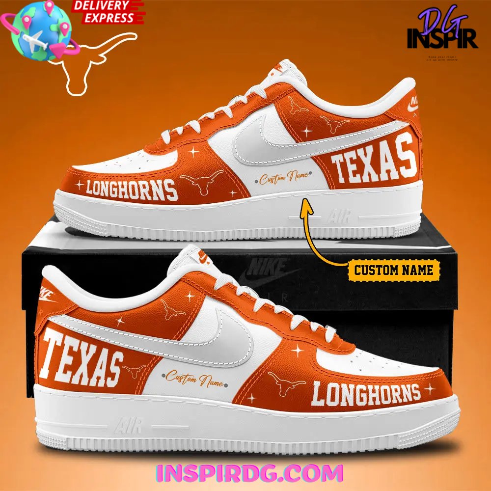 Ideafootwear Texas Longhorns Air Low-Top Sneakers Shoes For Men And Women 1