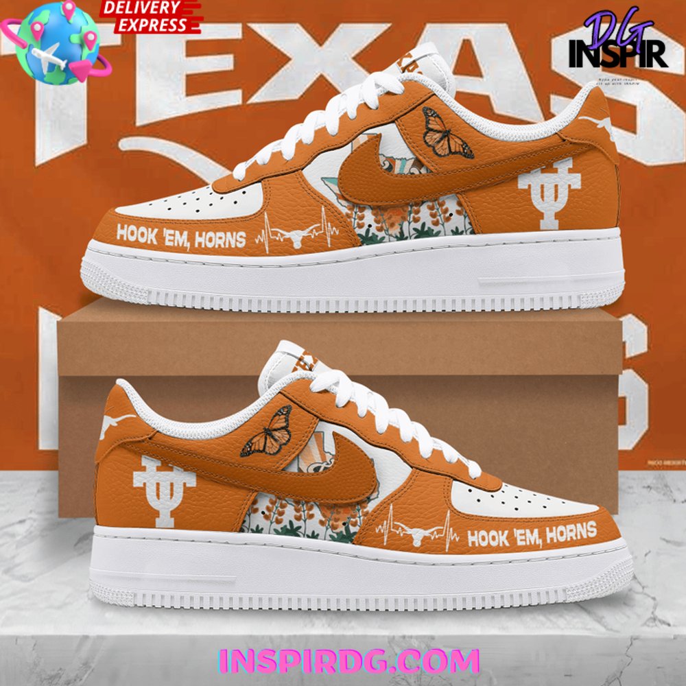 Ideafootwear Texas Longhorns Air Low-Top Sneakers Shoes For Men And Women 9