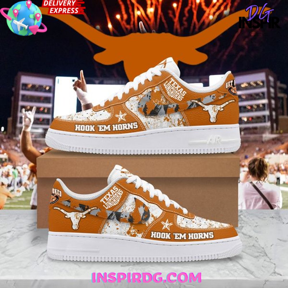 Ideafootwear Texas Longhorns Air Low-Top Sneakers Shoes For Men And Women 10