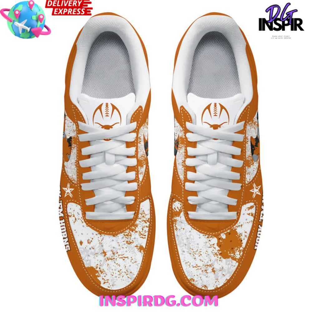 Ideafootwear Texas Longhorns Air Low-Top Sneakers Shoes For Men And Women 10