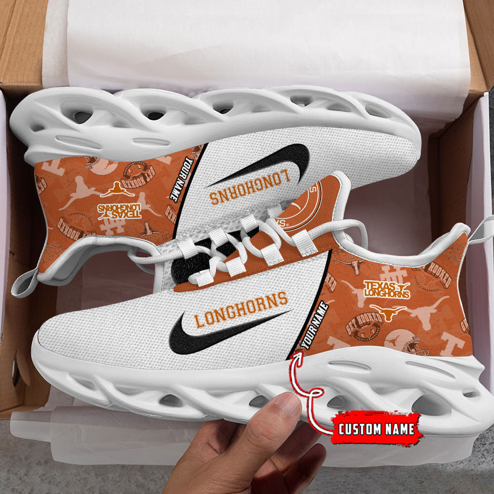 Ideafootwear Texas Longhorns Max Soul Shoes Sneakers For Men And Women 1
