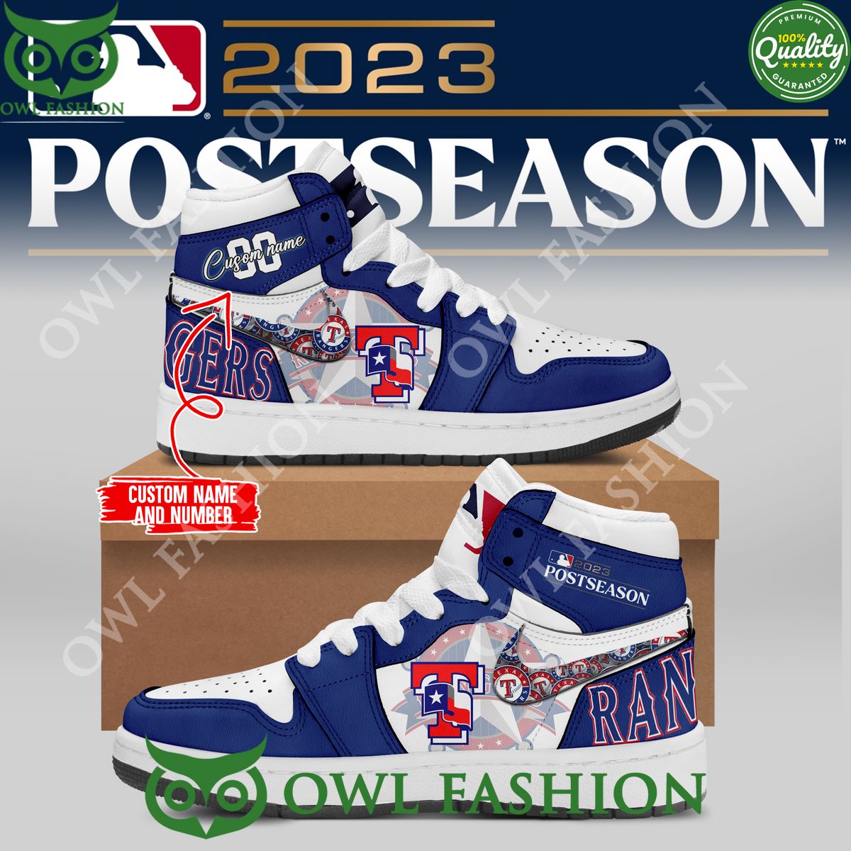 Ideafootwear Texas Rangers AJ1 High Sneakers Shoes For Men And Women 12