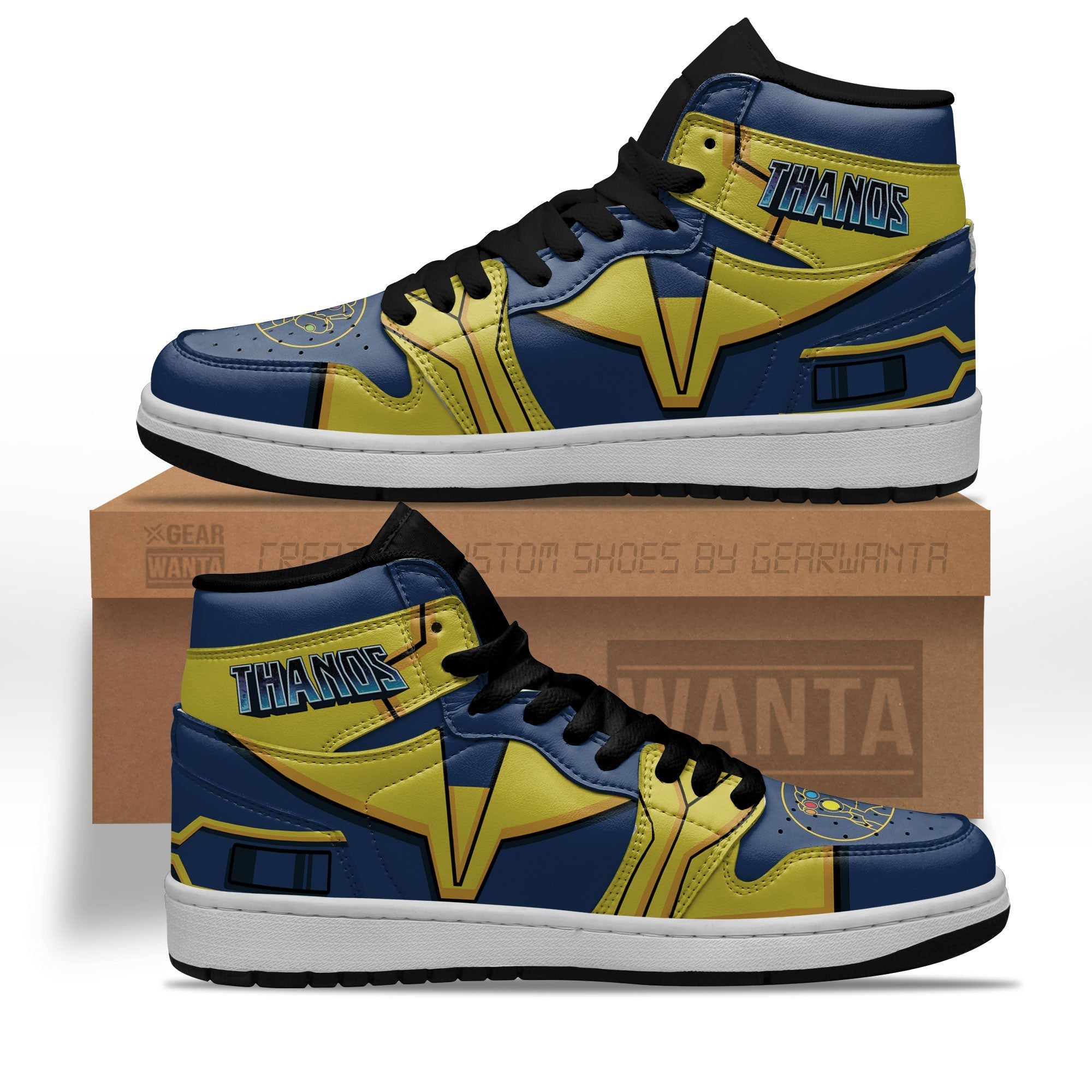 Ideafootwear Thanos AJ1 High Sneakers Shoes For Men And Women 1
