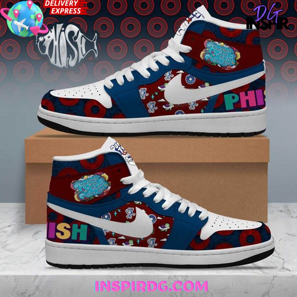 Ideafootwear The Auburn Tiger War Eagle Blue AJ1 High Sneakers Shoes For Men And Women 2