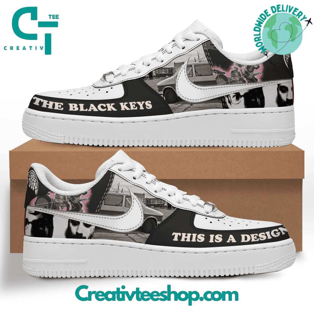 Ideafootwear The Black Keys This Is A Design  Air Low-Top Sneakers Shoes For Men And Women 1