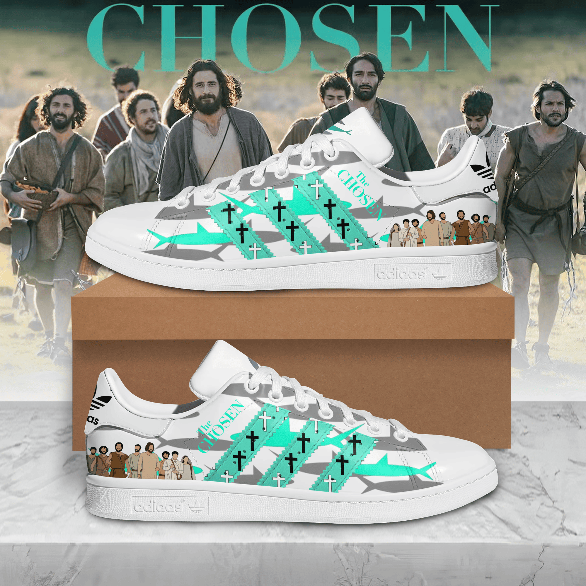 Ideafootwear The Chosen Skate Stan Shoes Sneakes For Men And Women 1