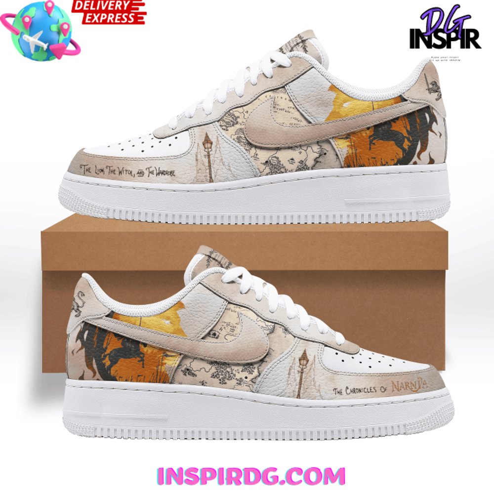 Ideafootwear The Chronicles of Narnia Air Low-Top Sneakers Shoes For Men And Women 1